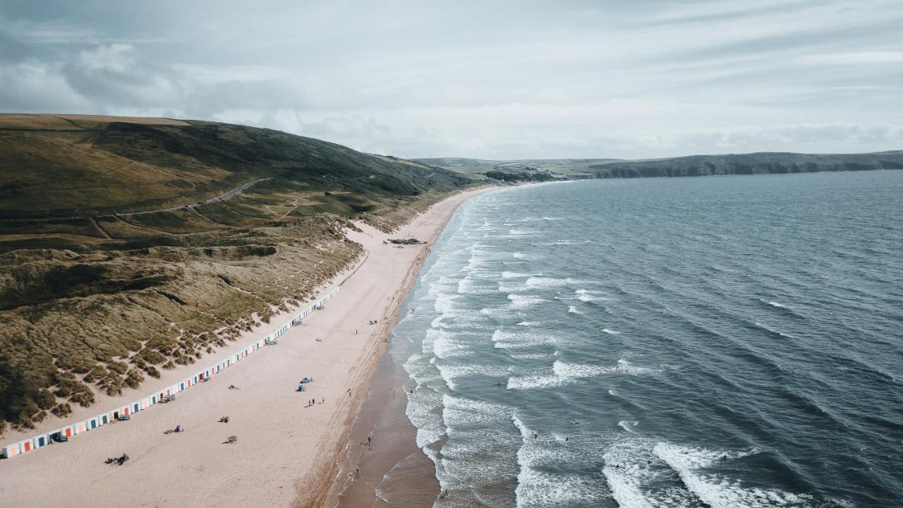 4 Rockham - Luxury Apartment At Byron Woolacombe, Only 4 Minute Walk To Woolacombe Beach! Dış mekan fotoğraf